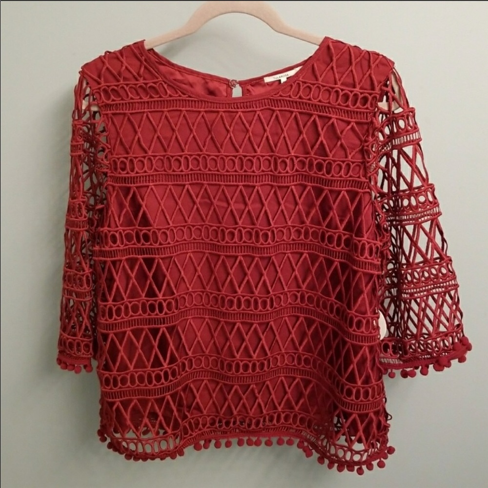 NWT Tularosa Cannes Top in Burnt Orange